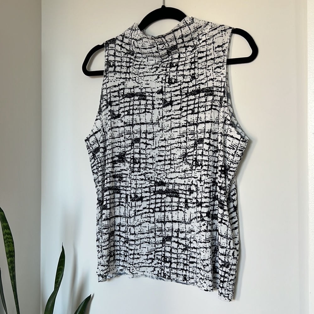 TopShop Mock turtleneck tank